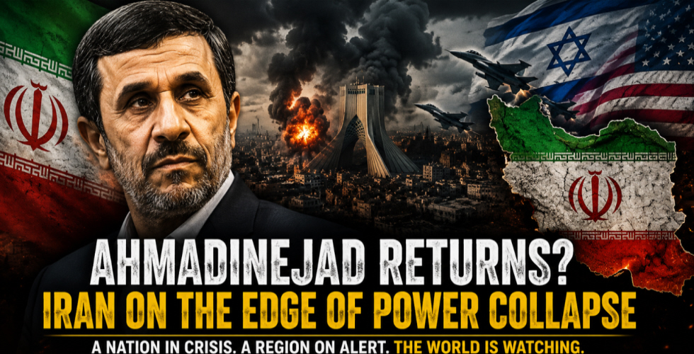 Ahmadinejad reemerges amid escalating Iranian political crisis