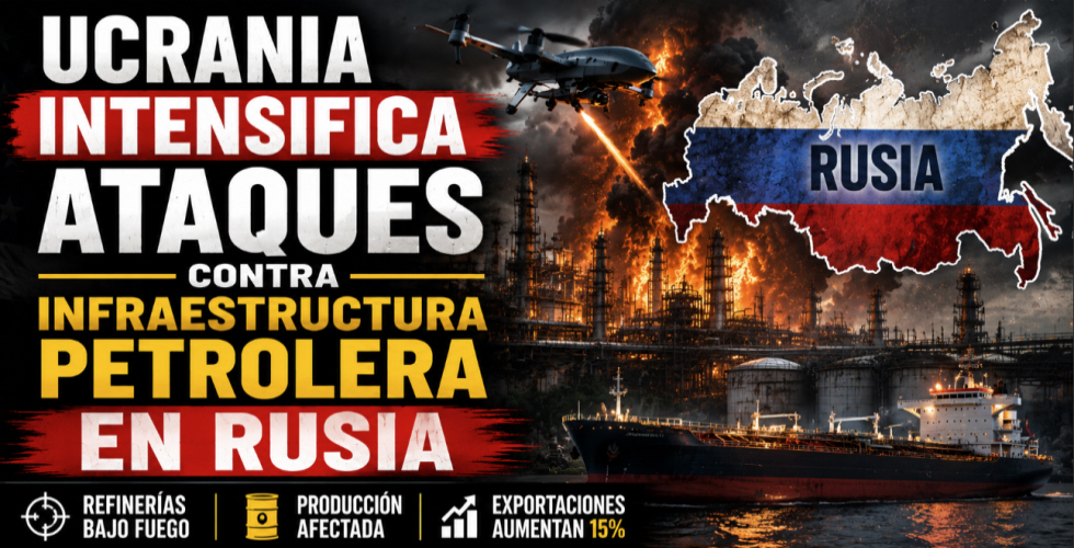 Ukraine Intensifies Attacks On Russian Refineries